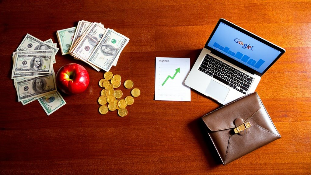 buffett sells apple buys google