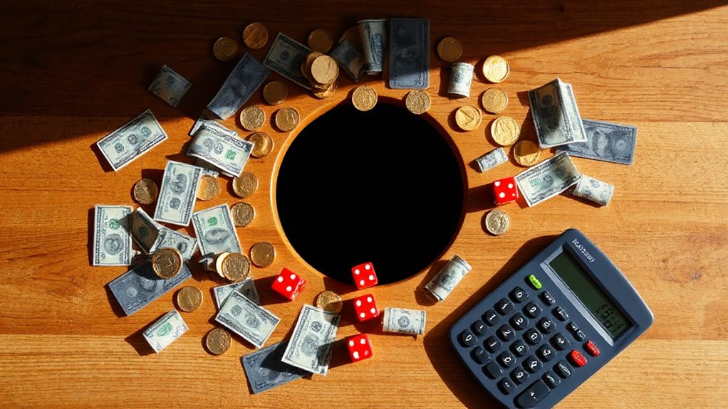 debt and gambling warnings