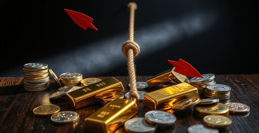 gold dips amid government shutdown