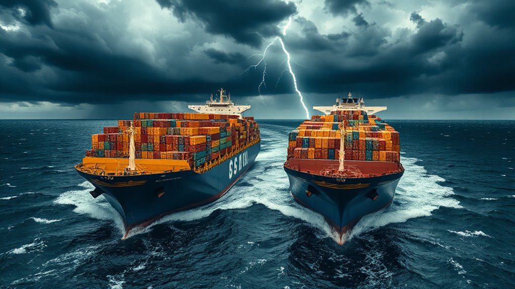 shipping giants defy tariffs