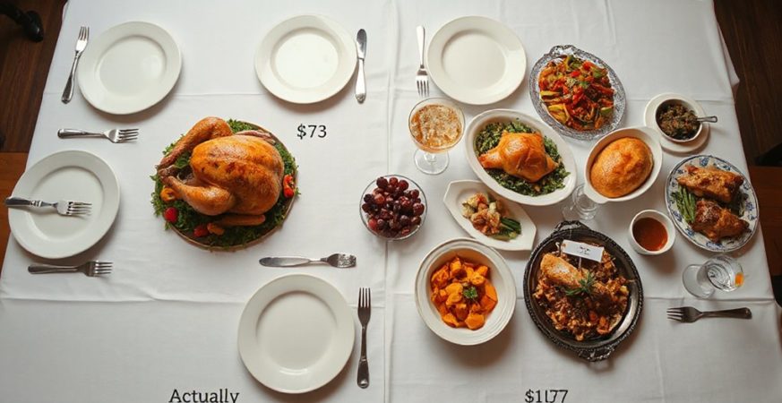 thanksgiving prices decrease significantly