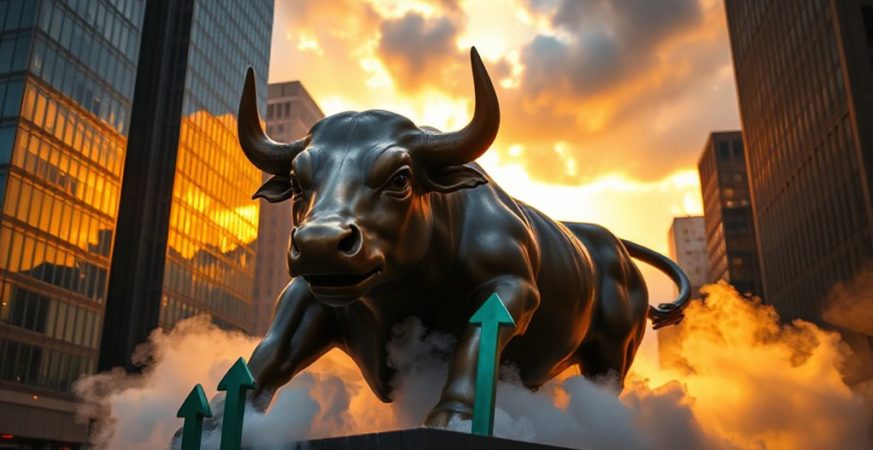 wall street tariff standoff