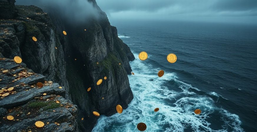 bitcoin crashes rally ends