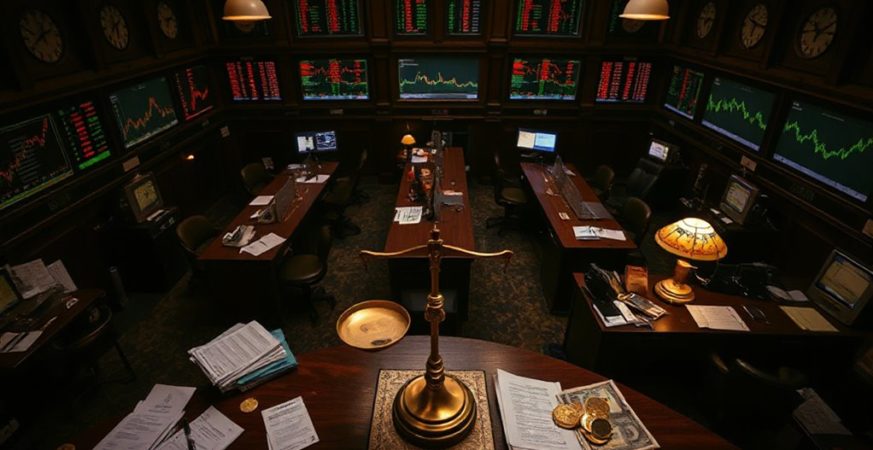 markets await federal reserve decision