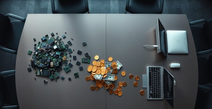 thiel favors microsoft apple