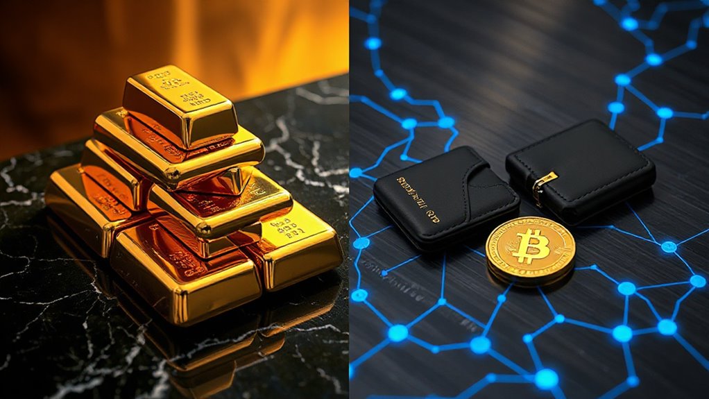 retail flocks to gold institutions buy bitcoin