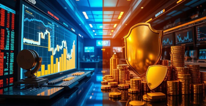 defensive hedging amid rally bets