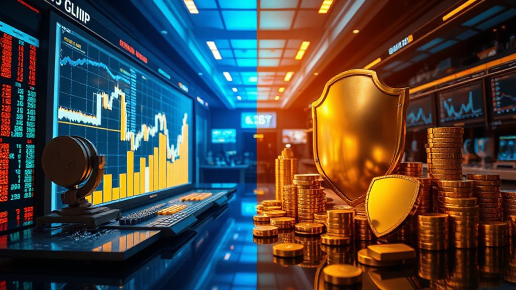 defensive hedging amid rally bets