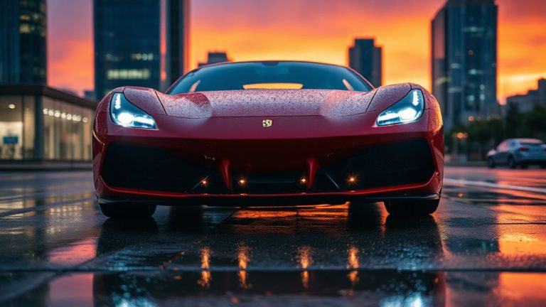 five seat ferrari electric ev