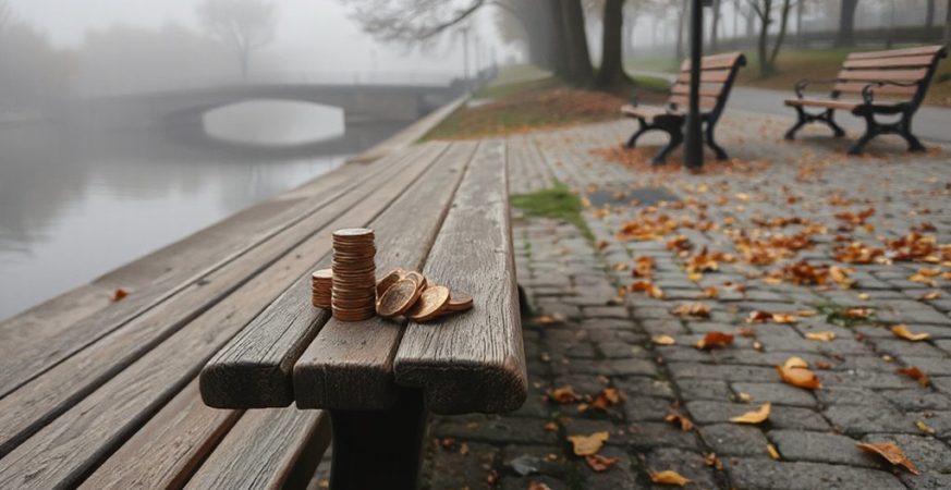 uk state pension falls behind